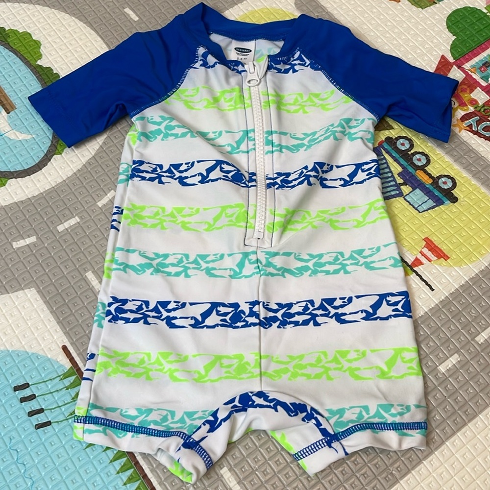 3-6 month one piece swimsuit.